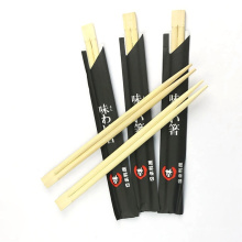 Manufacturer High Quality Custom Paper Wrapped Bamboo Disposable Chopsticks